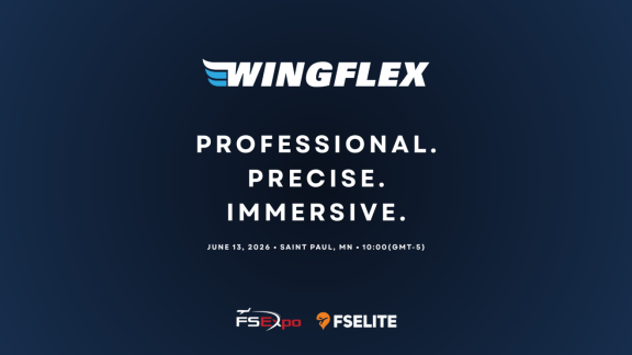 Wingflex Takes the FSElite Stage at FlightSimExpo 2026, Unveils 2026–2027 Hardware Roadmap