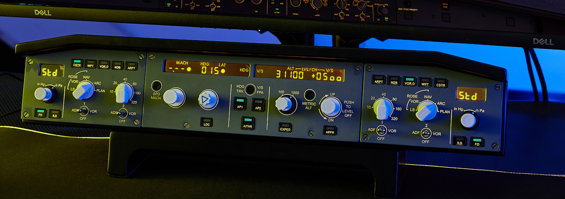 New Product Announcement: Introducing the WINGFLEX FCU for an Enhanced Flight Simulation Experience