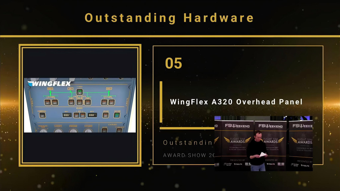 Award-nominated WINGFLEX at FlightSimWeekend 2026 ✈️🏆