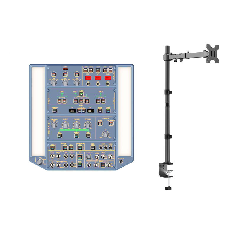 A320 OVERHEAD PANEL Vertical Stand Bundle