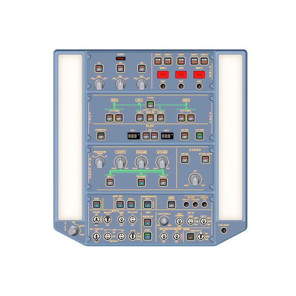 A320 OVERHEAD PANEL