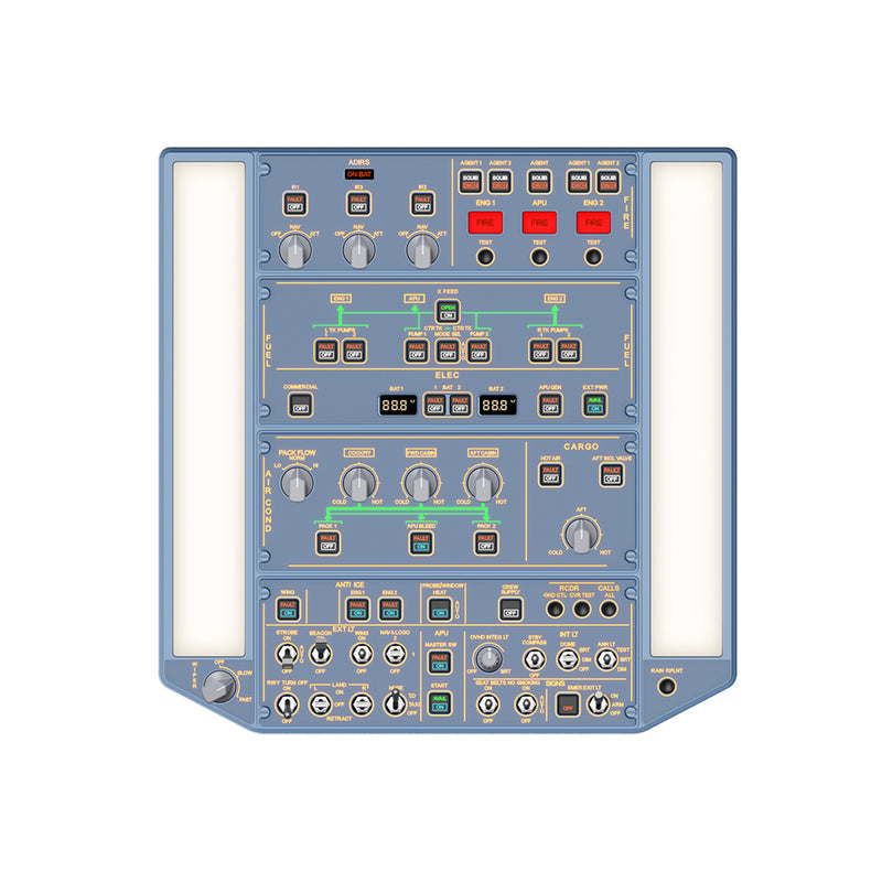 A320 OVERHEAD PANEL