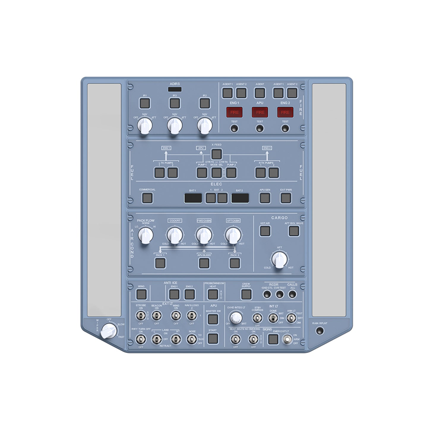 A320 OVERHEAD PANEL