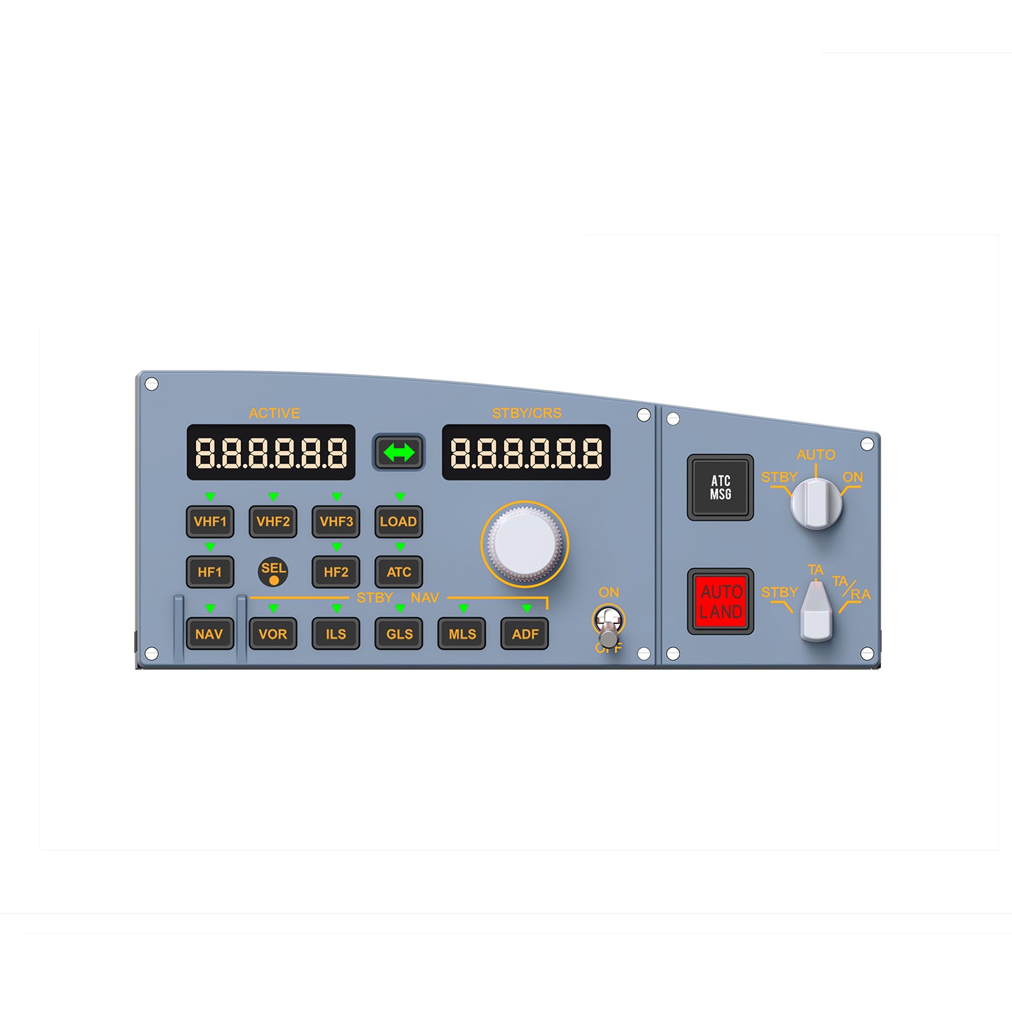 WINGFLEX A320 RMP COMBO CUBE Radio Management Panel